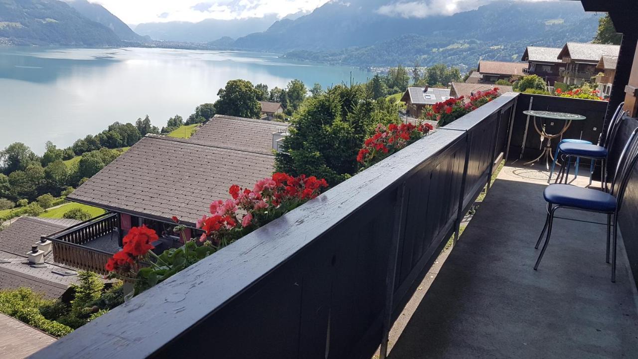 Traumhaftes Chalet Mit Seesicht Krattigen Zewnętrze zdjęcie