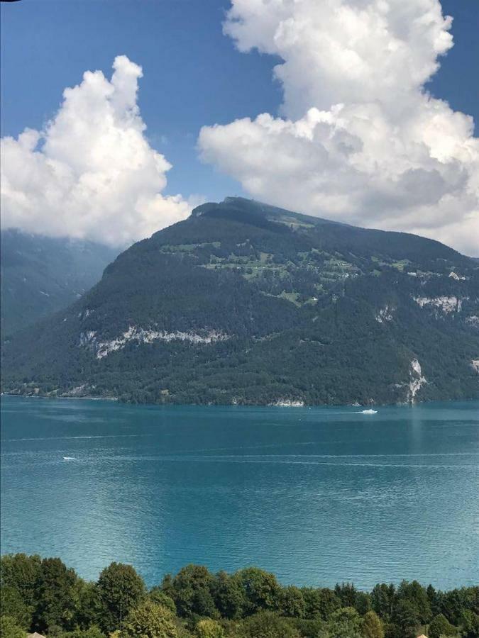 Traumhaftes Chalet Mit Seesicht Krattigen Zewnętrze zdjęcie